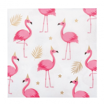 Salvrätikud "Flamingod" (20 tk.)