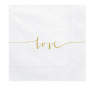 Salvrätikud "Love" (20 tk.)