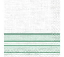 Salvrätikud, rohelise triibulised (16 tk.)