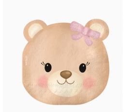 Salvrätikud „Roosa mõmmi“ (20 tk)