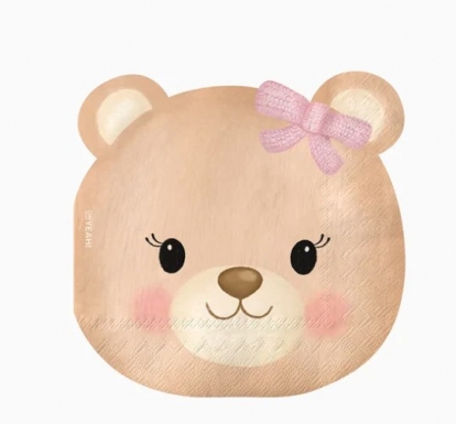 Salvrätikud „Roosa mõmmi“ (20 tk)