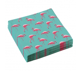 Salvrätikud "Roosad Flamingod" (20 tk)