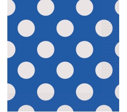 Salvrätikud,sinised täpilised (16 tk / 33x33 cm)