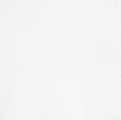 Salvrätikud, valged (20 tk / 33x33 cm)