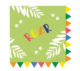 Salvrätikud"Dinosaurus Roar" (16 tk.)