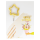 Säraküünal kaardiga "Happy Birthday Bouquet" (11x8 cm)