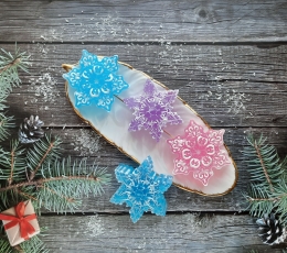 Seebikomplekt „Lumekristall ja jõulupuu“ 1