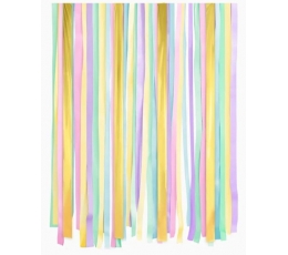 Seinakaunistus ribad, pastelltoonides