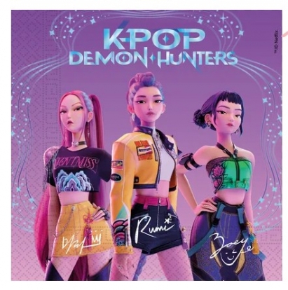 Servetėlės "K-POP Demon Hunters" (20 vnt.)
