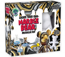 SP loominguline komplekt „Marble Bear“, metallik