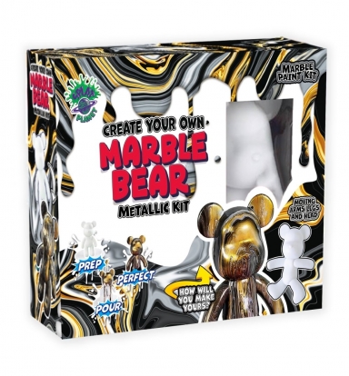 SP loominguline komplekt „Marble Bear“, metallik