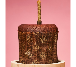 Üllatuskook plekkpurgis „Let's celebrate“, koos küünlaga (8,5 cm/140 g). 1