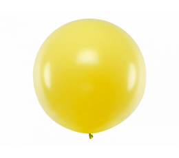  Suur õhupall, kollane (1 m/Party Deco)