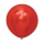 Suur õhupall, kroomitud punane (60 cm/Sempertex)