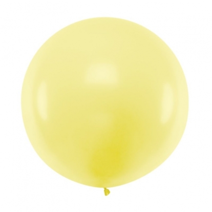 Suur õhupall, pastellkollane (1 m)