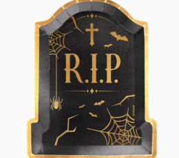 Taldrikud-alused  "R.I.P" (2 vnt./34x27cm) 