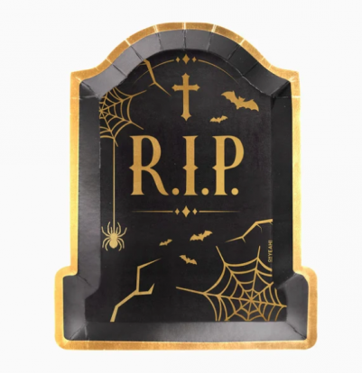 Taldrikud-alused  "R.I.P" (2 vnt./34x27cm) 