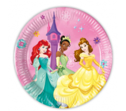  Taldrikud "Disney printsessid" (8 tk./20 cm)