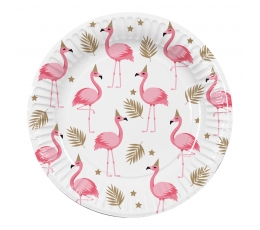 Taldrikud "Flamingod" (10 tk./23 cm)
