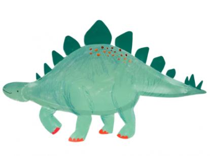 Taldrikud-kandikud "Stregosaurus" (4 tk./46x28 cm)