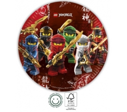 Taldrikud "Lego Ninjago" (8 tk. 23 cm)