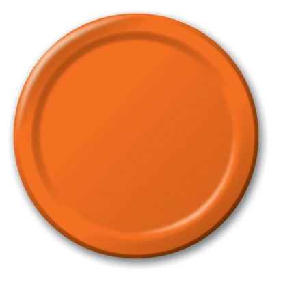  Taldrikud, oranžid (8 tk / 22 cm)