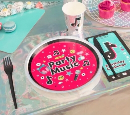 Taldrikud „Party Music“ (6 tk/23 cm) 2