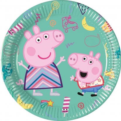 Taldrikud "Peppa Pig" (8 tk./20 cm)