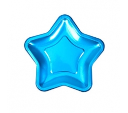 Taldrikud "Sinine täheke"  (6 tk / 18 cm