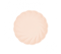  Taldrikud, ümmargused virsiku värvi (6 tk./18,8 cm)