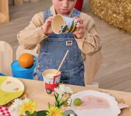 Topsid kaunistustega „Taluloomad“ (6 tk/270 ml) 3