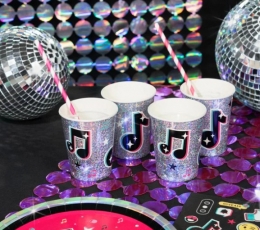 Topsid „Muusikanoodid“ (6 tk/270 ml) 2