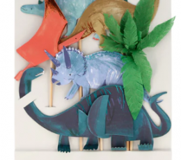 Tordi kaunistused "Dinosaurused" (6 tk.)