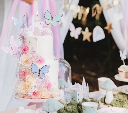 Torditopperid-kaunistused „Liblikad“ (9 tk.) 3