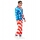 USA Party sportlik karnevali kostüüm (XL)