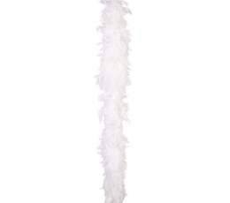 Valge sulgedega boa (1,8 m) 0