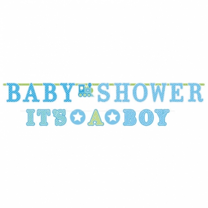 Vanik "Baby Shower/It's a boy",helesinine (2 tk.)