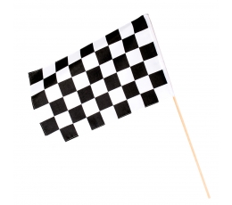 Võidusõidulipp pulgal (30x45 cm)
