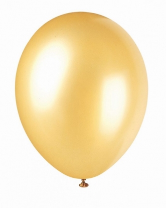 Õhupall kuldne pärlmutter (30 cm)