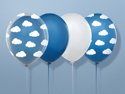 Õhupall "Sinised pilvekesed" (30 cm)