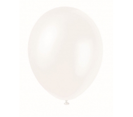 Õhupall, valge pärlmutter (30 cm)