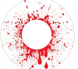 Silmaläätsed "BLOOD SHOT DROP" (1 päevased) 0