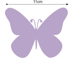 Liblikad "Õnn L"/ violetne (20 tk.) 3
