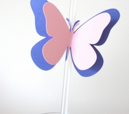 Liblikad "Õnn L"/ violetne (20 tk.) 1