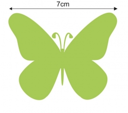 Liblikad "Õnn S"/ salatiroheline (20 tk.) 4