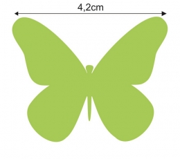 Liblikad "Õnn XS"/ salatiroheline (20 tk.) 3