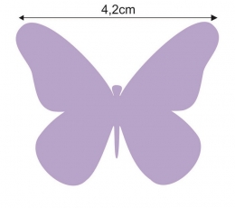 Liblikad "Õnn S"/ violetne (20 tk.) 3