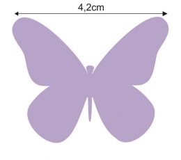 Liblikad "Õnn S"/ violetne (20 tk.) 3