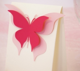 Liblikad "Love L"/ vaarikapunane (20 tk.) 0