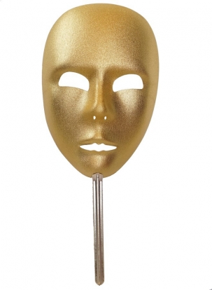 Mask "Fantoom"/kuldne